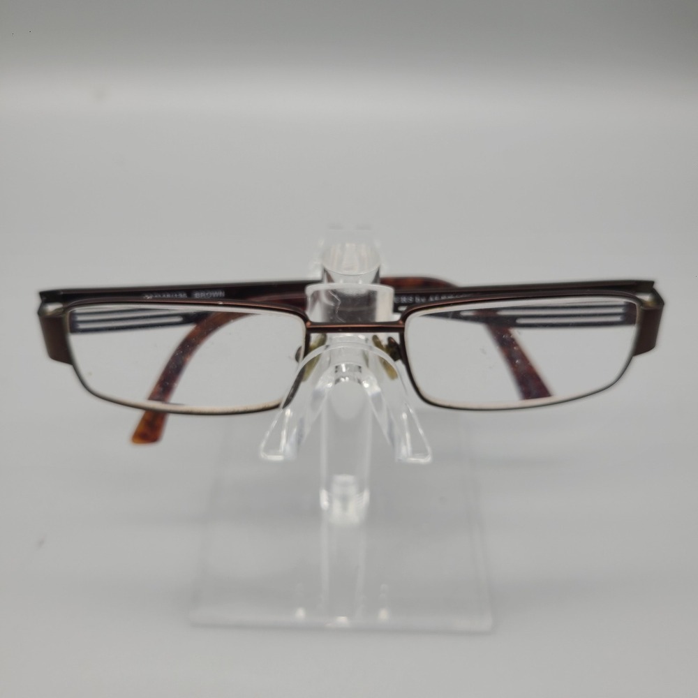 Colours by Alexander Julian WADMAL Brown Rectangular Eyeglass Frames 50-18-135